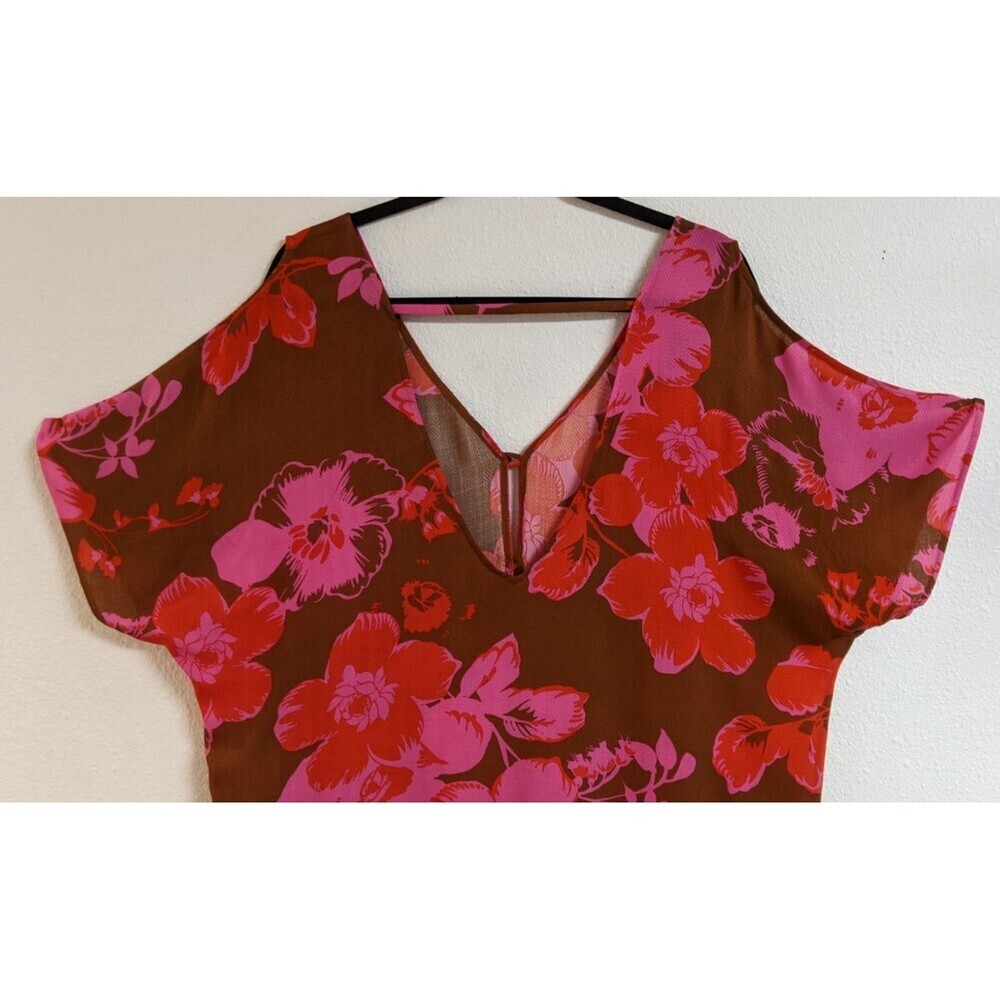 Cabi #5989 Women's TAHITIAN Cover-Up Floral Print Beachy/Vacay/Cruise XS/S - Picture 6 of 13